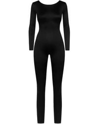 Maison Close - French Kiss Jumpsuit Met Open Rug En Lange Mouwen - Lyst