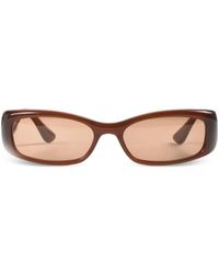Port Tanger - Lunettes De Soleil Leila À Monture Rectangulaire - Lyst