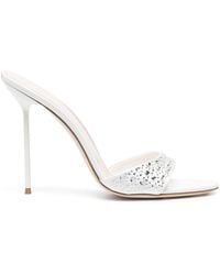 Paris Texas - Holly Love Lidia 105mm Crystal-embellished Mules - Lyst