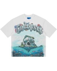 Godspeed - Island Ii Graphic-Print T-Shirt - Lyst