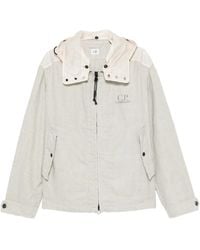 C.P. Company - Rafia-R Mixed Goggle Jacket - Lyst