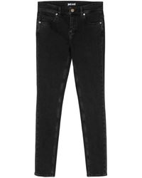 Just Cavalli - Skinny-Jeans mit Distressed-Detail - Lyst