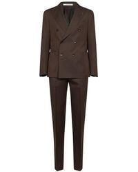 Tagliatore - Pleated Double-Breasted Suit - Lyst