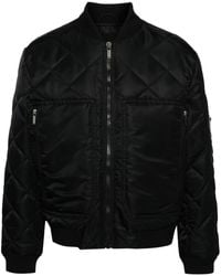 Just Cavalli - Logo-Embroidered Bomber Jacket - Lyst