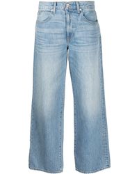 Femme Vêtements Jeans Jeans à pattes d’éléphant Pantalon en jean Jean SLVRLAKE Denim en coloris Bleu