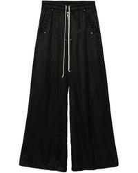 Rick Owens - Eyelets- Detail Drawstring Trousers - Lyst