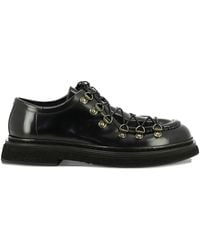 STURLINI FIRENZE - Leather Lace-Up Derby Shoes - Lyst