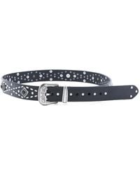 Golden Goose - Leather Studded Vintage Metal Belt - Lyst