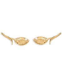 Erdem - Bloom Pearl-Embellished Earrings - Lyst