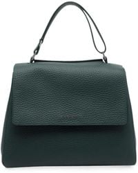 Orciani - Sveva Leather Handbag - Lyst