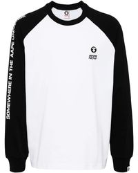 Aape By A Bathing Ape - Logo-Patched Raglan-Sleeved T-Shirt - Lyst