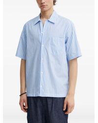 Samsøe & Samsøe - Chemise Rayée À Poche Poitrine - Lyst