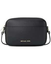 Michael Kors - Jet Set Small Signature Logo Camera Crossbody Bag - Lyst