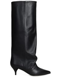 Alchimia - Slouchy Pointed-Toe Boots - Lyst