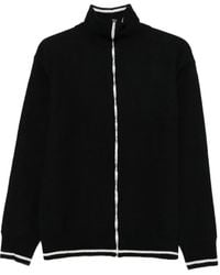 Maison Margiela - Vest Met Hoge Hals En Rits - Lyst