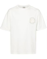 Etro - T-shirt à logo Pegaso brodé en coton - Lyst