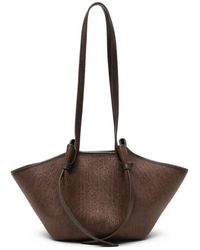 Yuzefi - Mochi Woven-Effect Shoulder Bag - Lyst