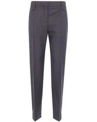 Versace - Belt-Loops Tailored Trousers - Lyst