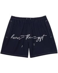 Honor The Gift - Short Hybrid Cursive À Logo Brodé - Lyst