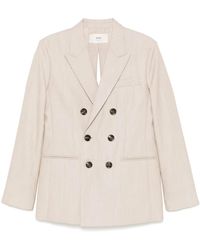 Ami Paris - Double-Breasted Blazer - Lyst