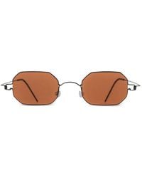 Lindberg - Lunettes De Vue En Titane À Monture Géométrique - Lyst