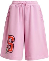Essentiel Antwerp - Peanuts Snoopy Patch Shorts - Lyst