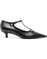 The Row - Cyd 38mm Leather Pumps - Lyst