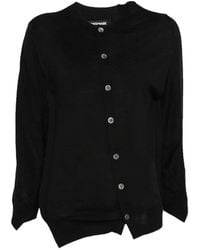 Junya Watanabe - Cardigan Asymétrique Boutonné - Lyst