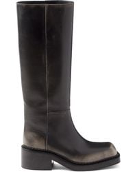 Prada - Vintage-Effekt Stiefel 55Mm - Lyst