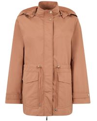 Moorer - Chaqueta Con Cremallera Y Capucha - Lyst
