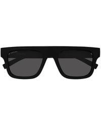 Gucci - Square-Frame Sunglasses - Lyst