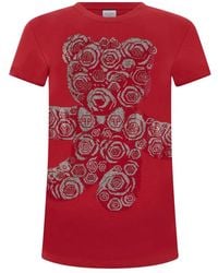 Philipp Plein - T-Shirt Flower Teddy - Lyst