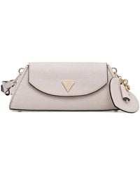 Guess - Bolena heart-charm shoulder bag - Lyst