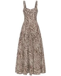 Nicholas - Valeria Minikleid mit Print - Lyst