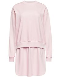 JW Anderson - Layered Mini Sweatshirt Dress - Lyst