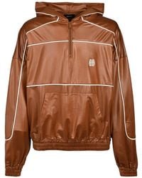 BREATH - Piping Half-Zip Hoodie - Lyst