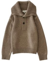 Studio Nicholson - Pull Orena Boutonné - Lyst