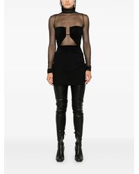Rick Owens - Cut-Off Minirock - Lyst
