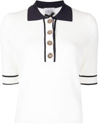Edward Achour Paris - Button-detail Polo Shirt - Lyst