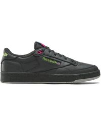 Reebok - Club C 85 Panelled Lace-Up Sneakers - Lyst