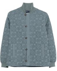 KENZO - Gram Quilted Logo-Plaque Jacket - Lyst