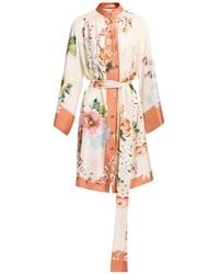 Elie Saab - Floral-Print Silk-Twill Shirt - Lyst