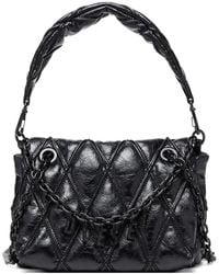 DIESEL - Charm-D Diamond-Quilted Shoulder Bag - Lyst
