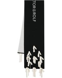 Viktor & Rolf - Sciarpa Con Logo Jacquard - Lyst