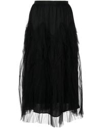 JNBY - Tulle High-Waist Skirt - Lyst