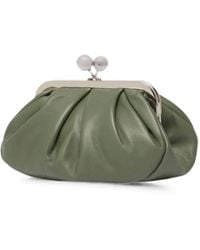 Weekend by Maxmara - Small Pasticcino Leather Clutch Bag - Lyst