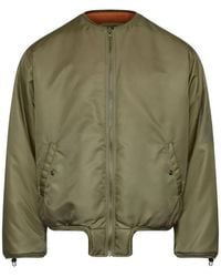 MM6 by Maison Margiela - Nylon Jacket With Contrast Lining - Lyst