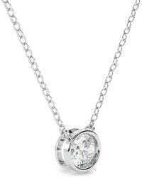 Diamond Essentials - Laboratory-Grown Diamond Necklace - Lyst