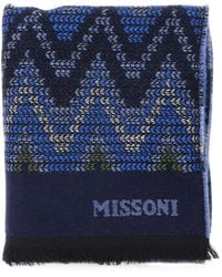 Missoni - Zigzag-Knit Fringed Scarf - Lyst