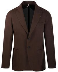 Santaniello - Chain-Detail Single-Breasted Blazer - Lyst